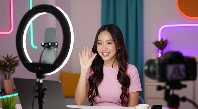 Setup Phòng Live Idol: Từ Ánh Sáng Đến Phông Nền